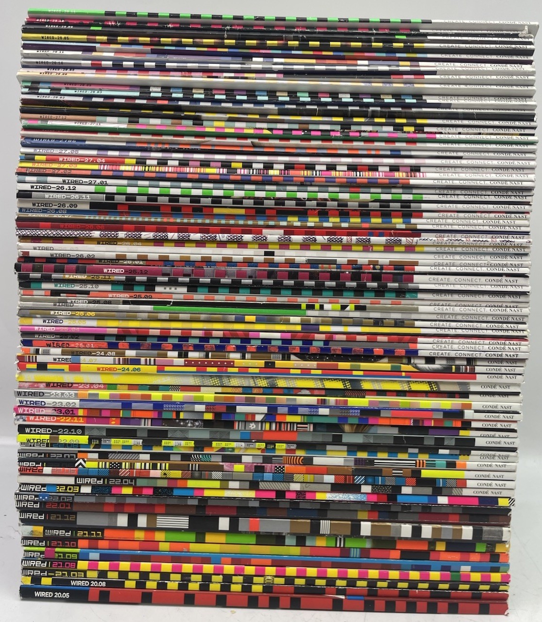 ⭐️ HUGE Wired Magazine Lot 71 Issues May 2012 – Nov 2021 Some Complete Years ⭐️