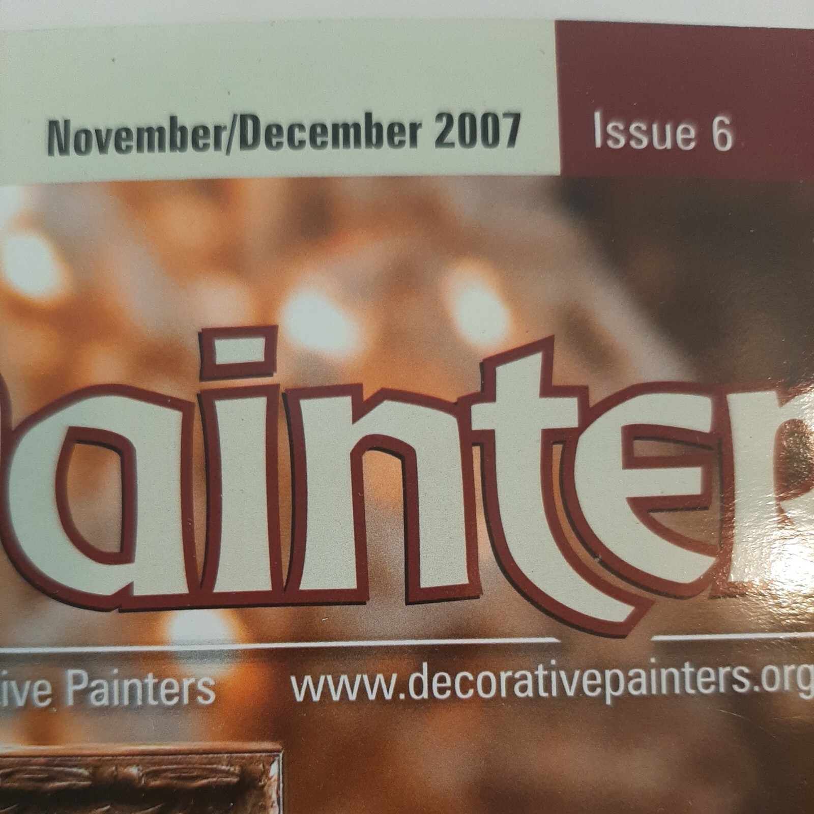 1 Decorative Painter Society Magazine 2007 Subscription Issue