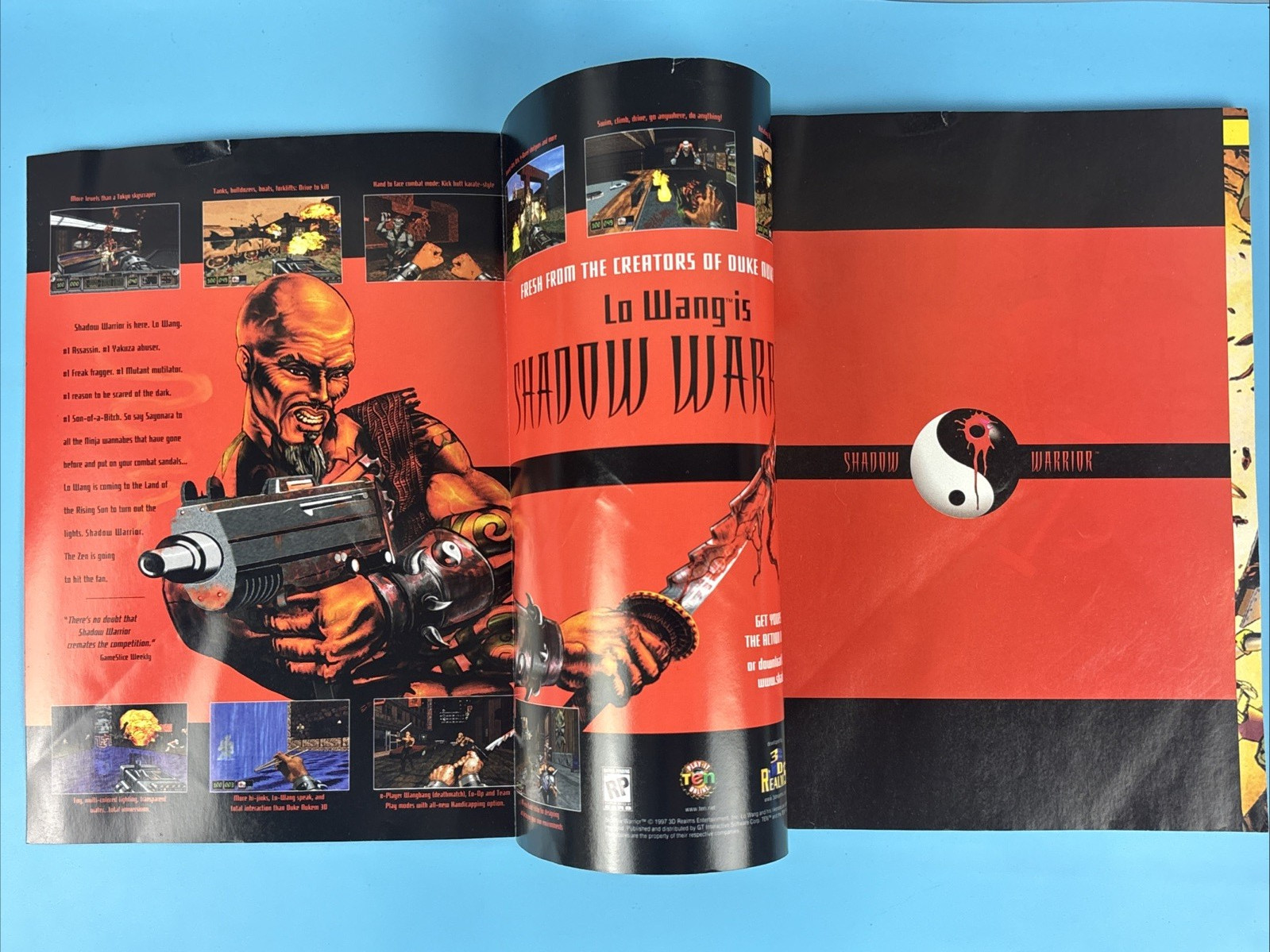 Vtg PC Games Video Game Magazine Vol#4 #7 Sept 1997 Daikatana & 27 Reviews!