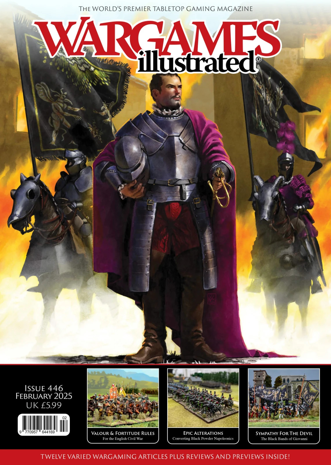 WARGAMES ILLUSTRATED MAGAZINE UK FEB 2025 | A 2025 WARGAMING SMORGASBORD