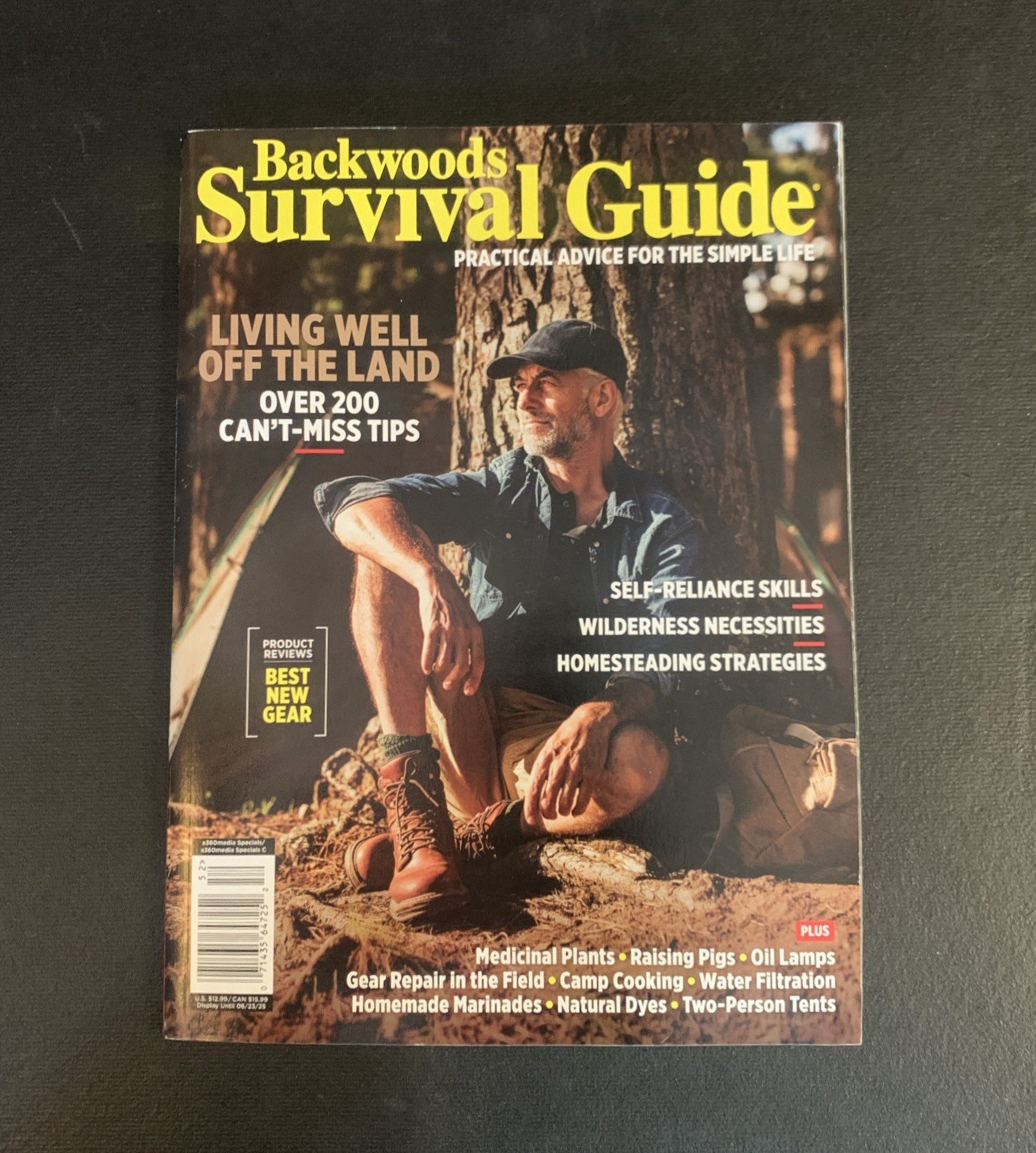 Backwoods Survival Guide Living well off the land 200 CantMiss Tip Magazine