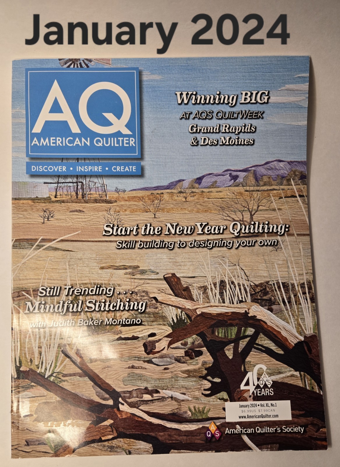 American Quilter magazines 2023/2024 (6 Different Months Available)