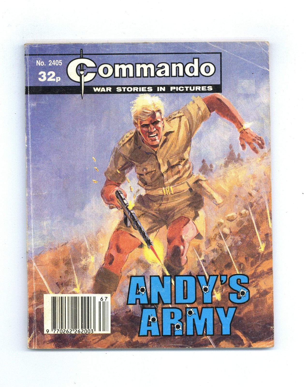 Commando War Stories in Pictures #2405 VG+ 4.5 1990 Low Grade