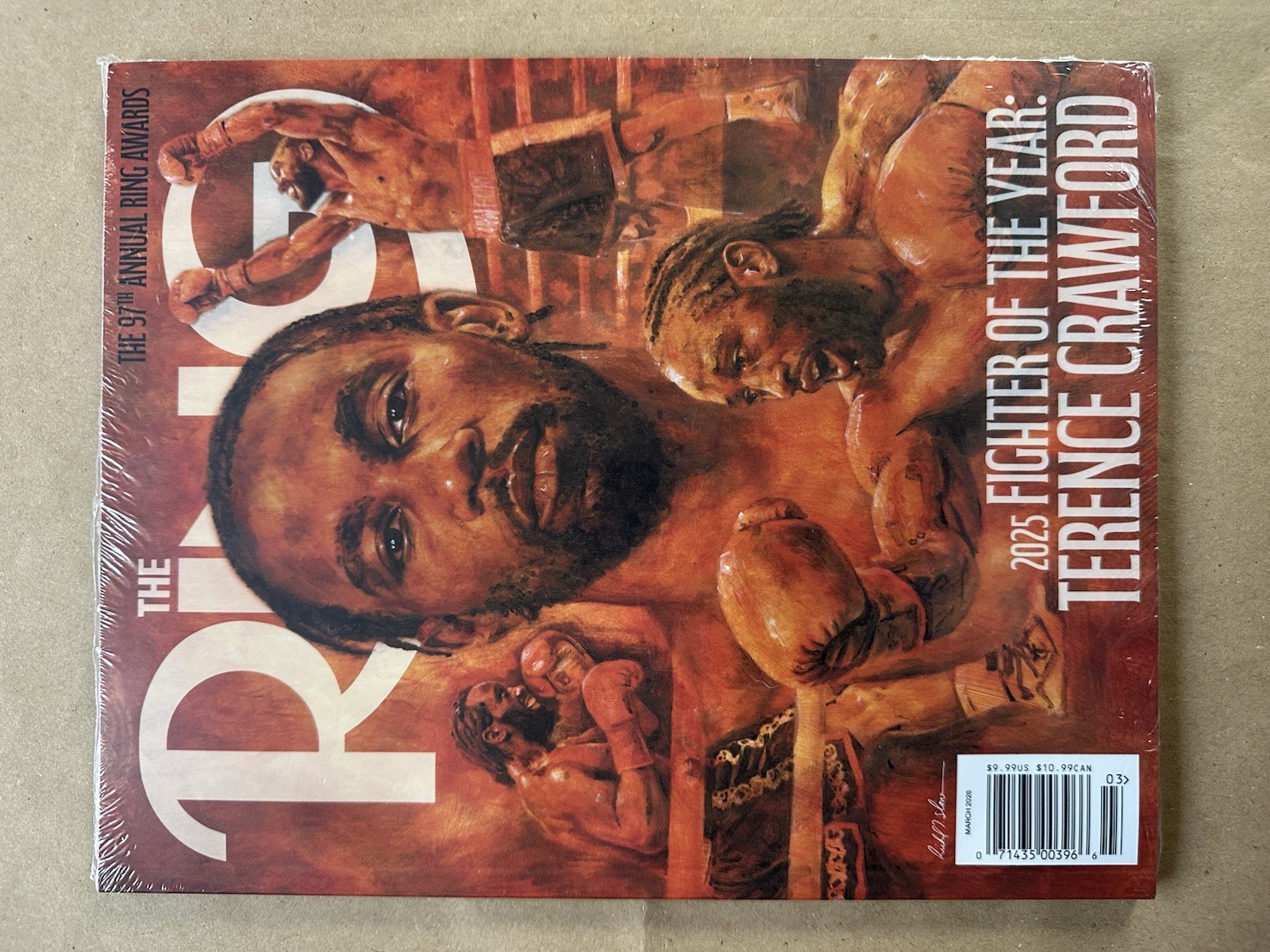 The Ring March 2025 Issue 3 Boxing Illustrated Terence Crawford Fighter of Year