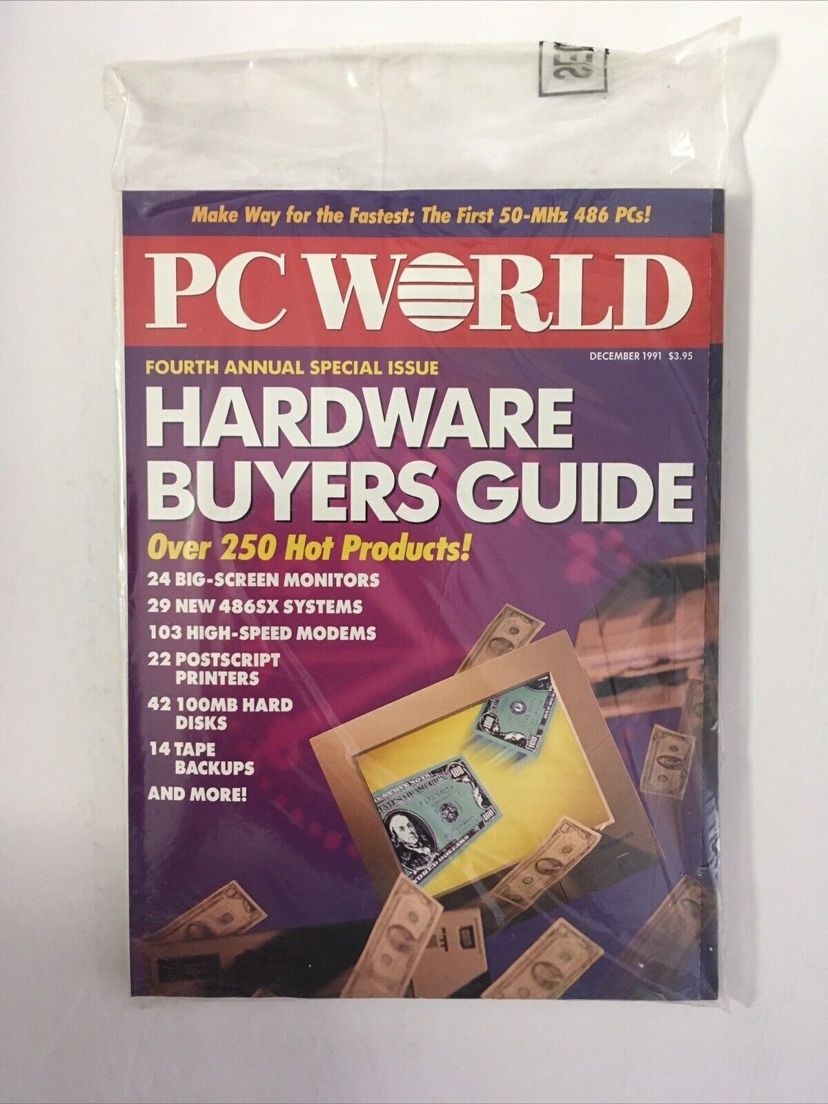 PC World Magazine DEC 1991 Back Issue COMPUTER Magazine – Hardware Buyer’s Guide