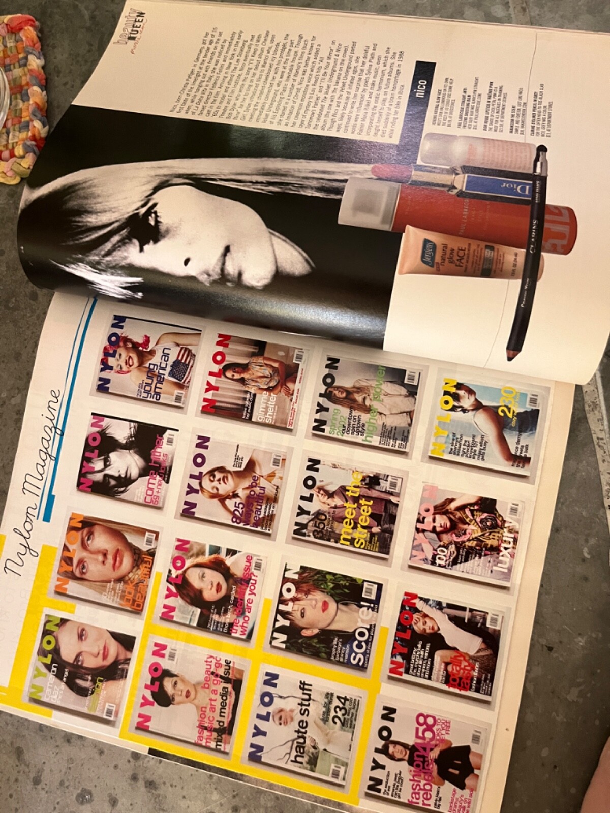 Nylon Magazine Issue 4/06 April 2006 LYDIA HURST Andy Warhol