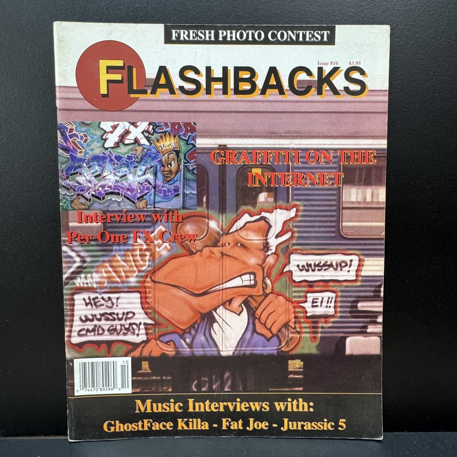 Flashbacks Street Art Graffiti Magazine Issue #10 Ghostface Killa Hip Hop 1990s