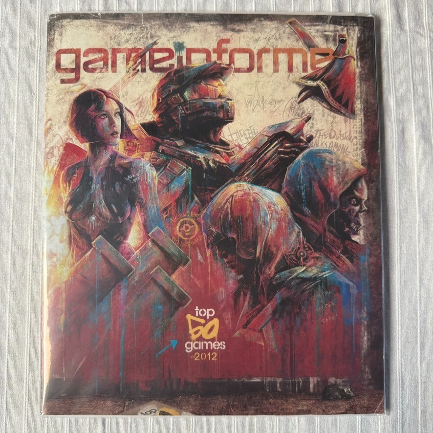 Game Informer Magazine Issue #237 Jan 2013 Top 50 Games of 2012 HALO Art Cover