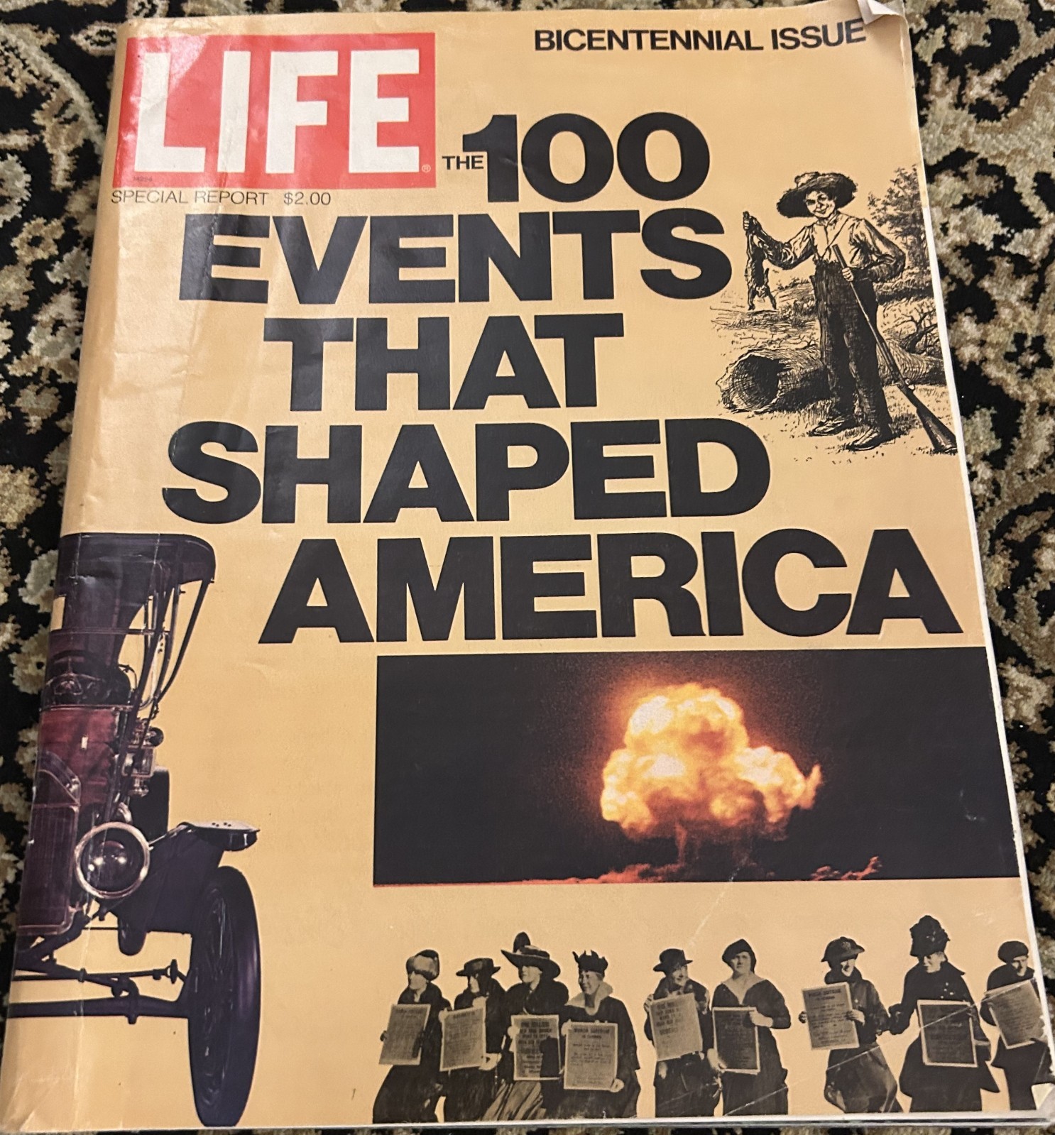 VINTAGE Life Magazines – Life 100 Bicentennial Issue 1975 and 9/3/71