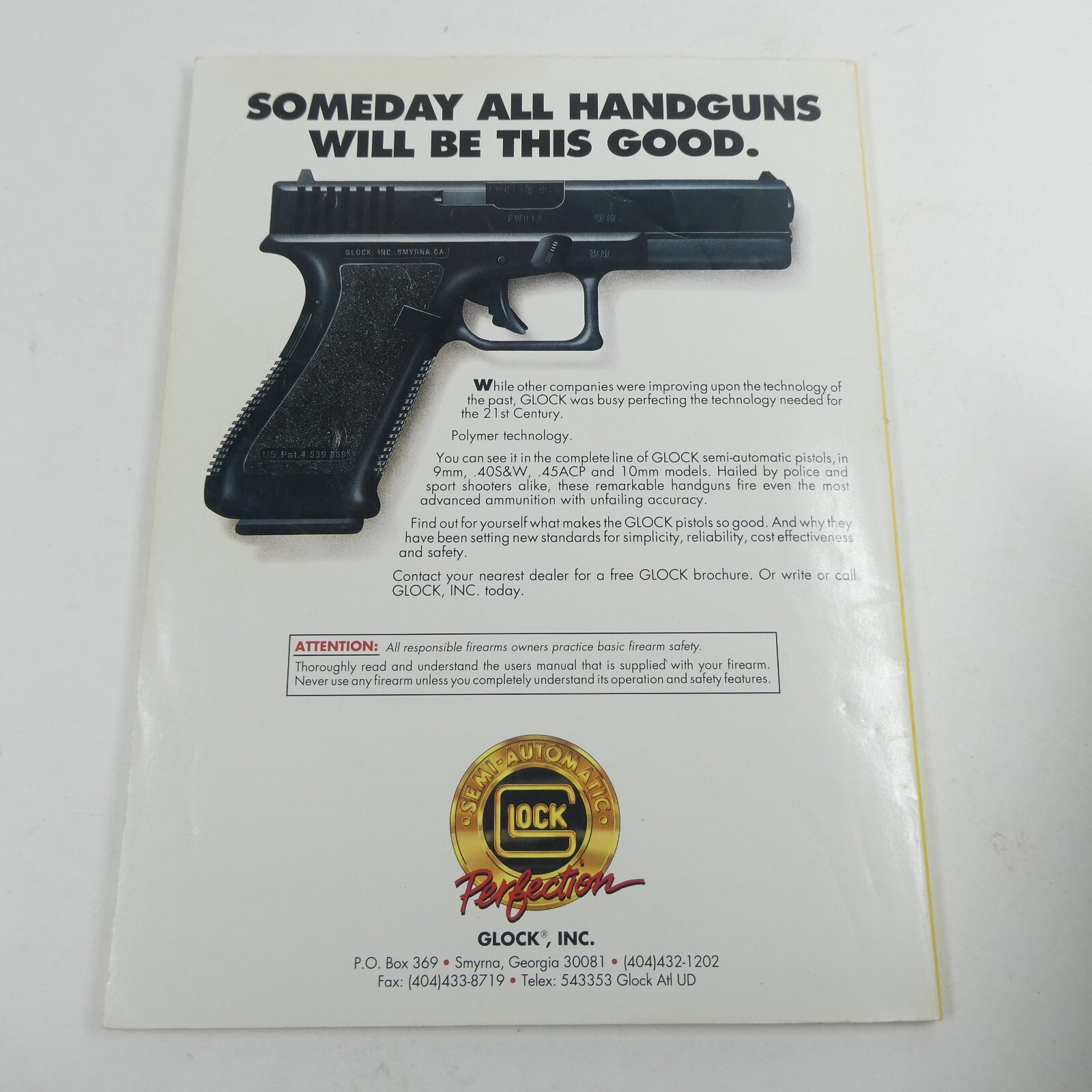 The Complete Book of Autopistols Buyer’s Guide 1993 Vintage Magazine