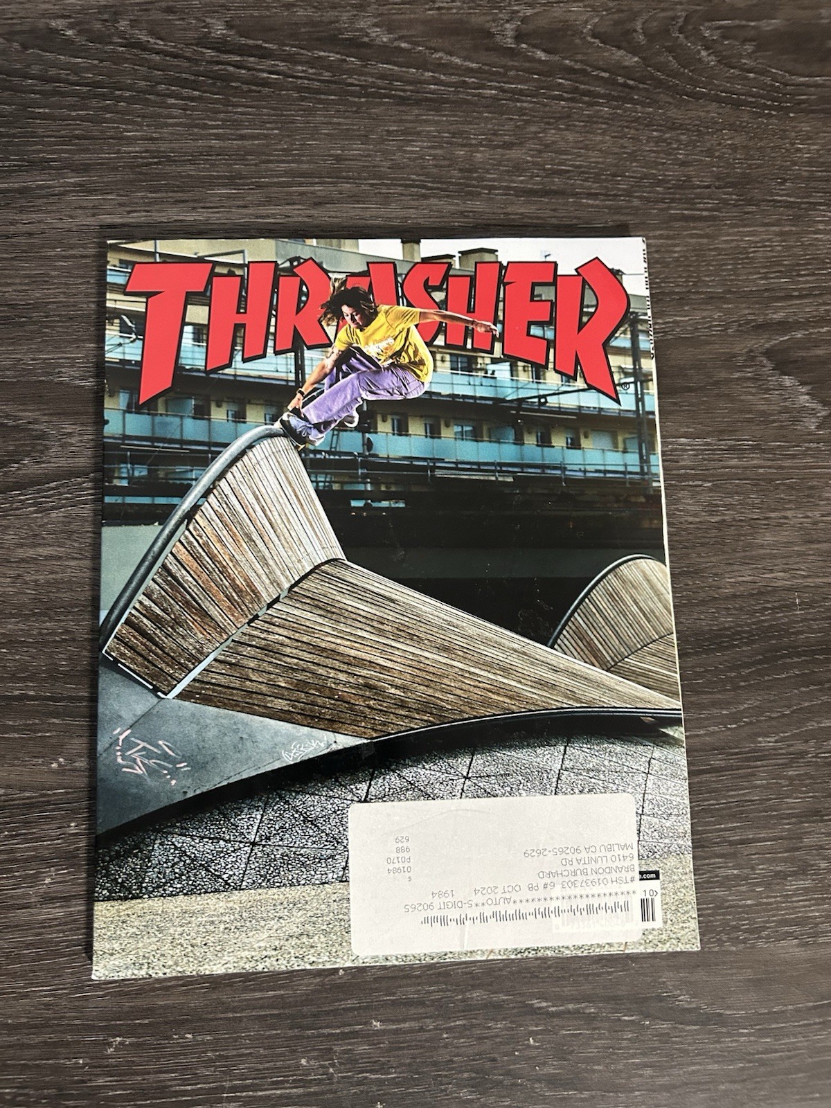 THRASHER Magazine OCT 2023 Skateboard Skateboarding Fabiana Delfino #519