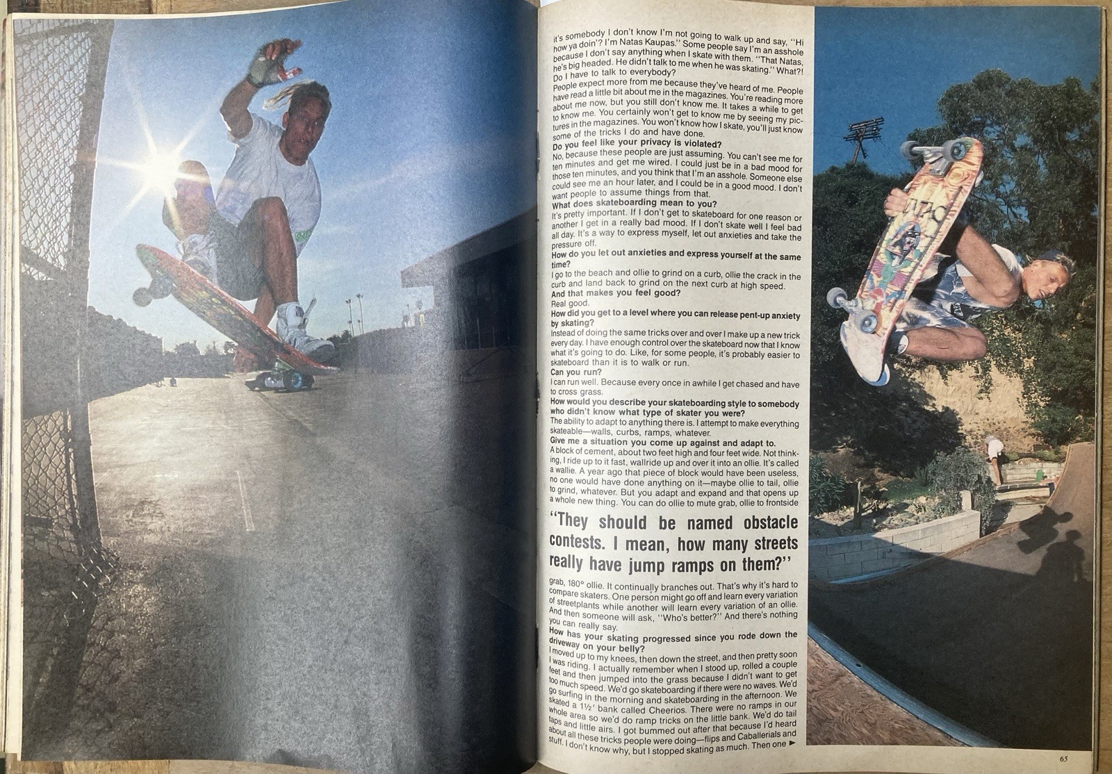 THRASHER Skate Vol 8 #5 May 88 TODD PRINCE Roskopp CABALLERO Kaupas SCREAM SLF