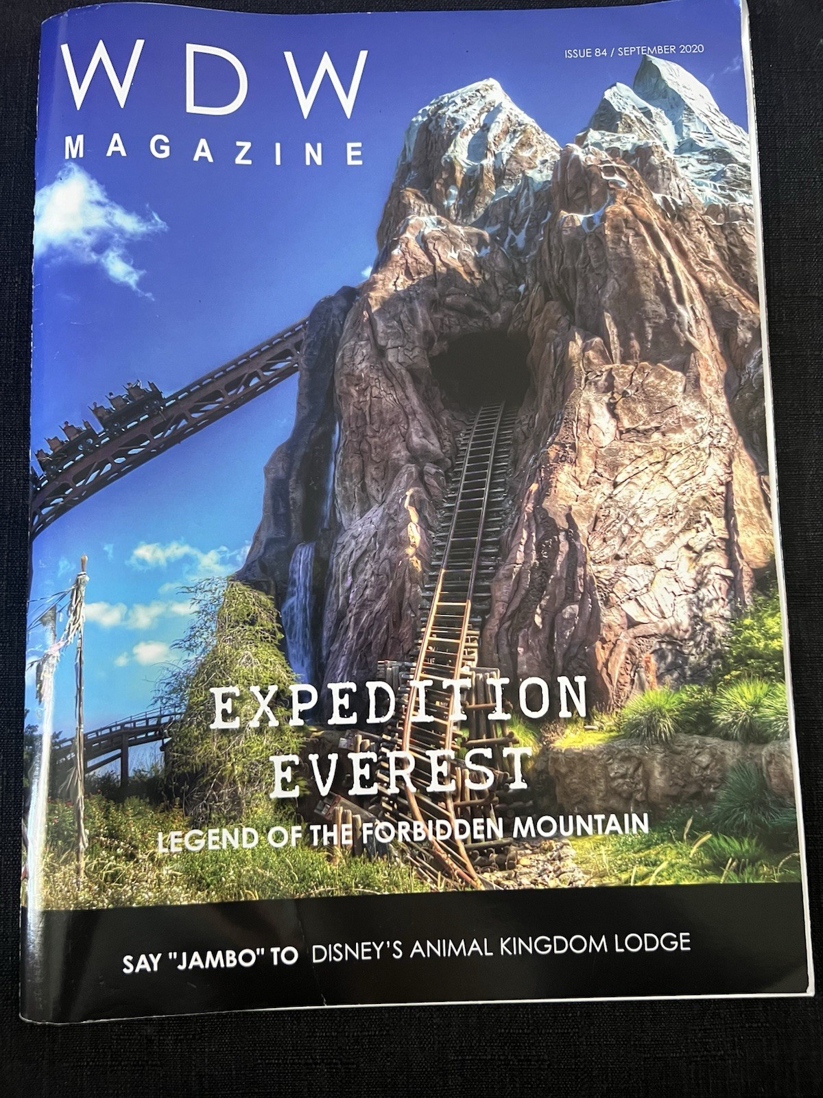 WDW Magazine Issue 84 Sep 2020 Expedition Everest Forbidden Mountain, English