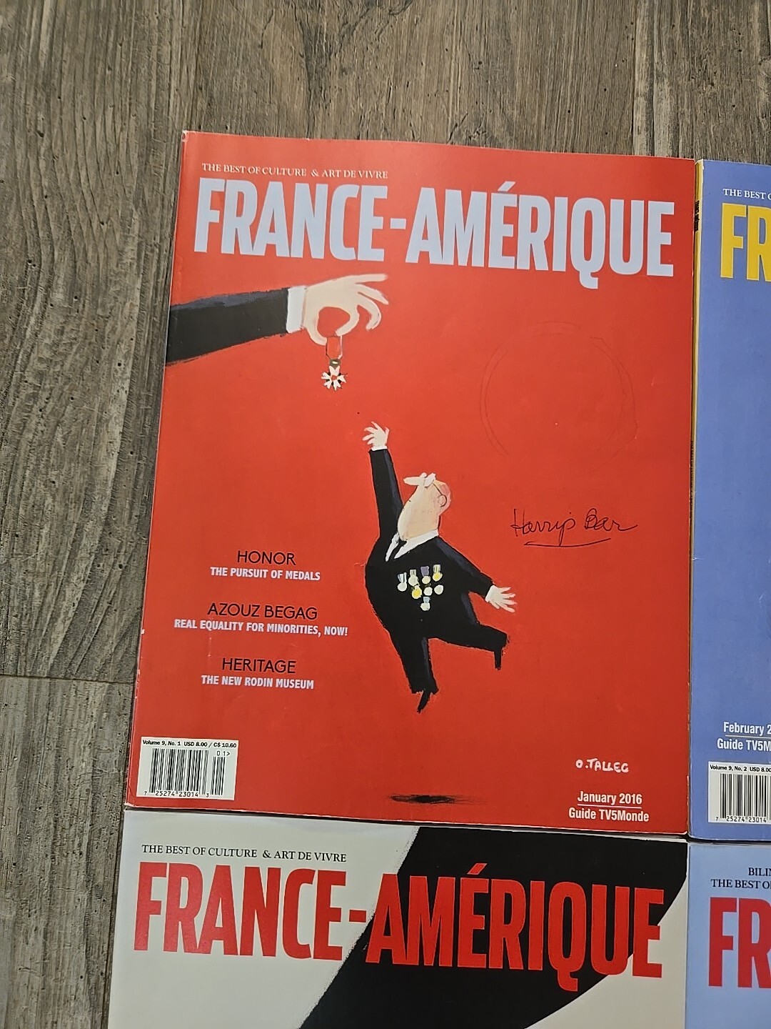 France-Amerique Bilingual 2016 (10) Issues