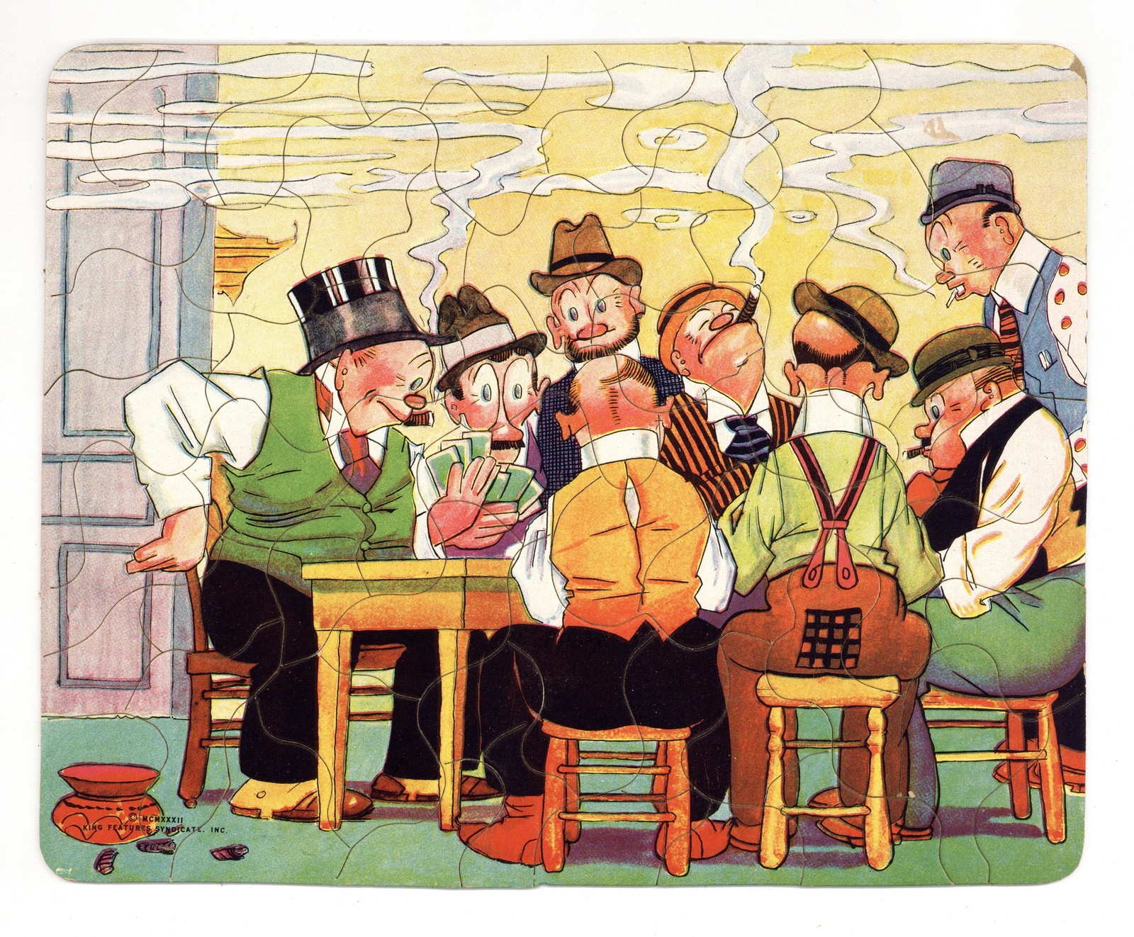 Bringing Up Father in 4 Picture Puzzles NONE VG 1932