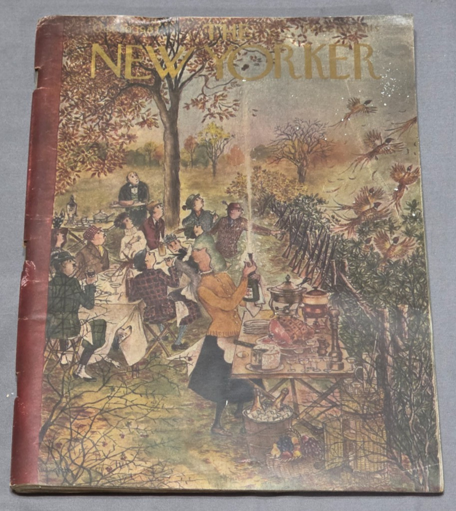 The New Yorker Magazine 1962-1963 – Choose Any Two Issues from List for $22.46