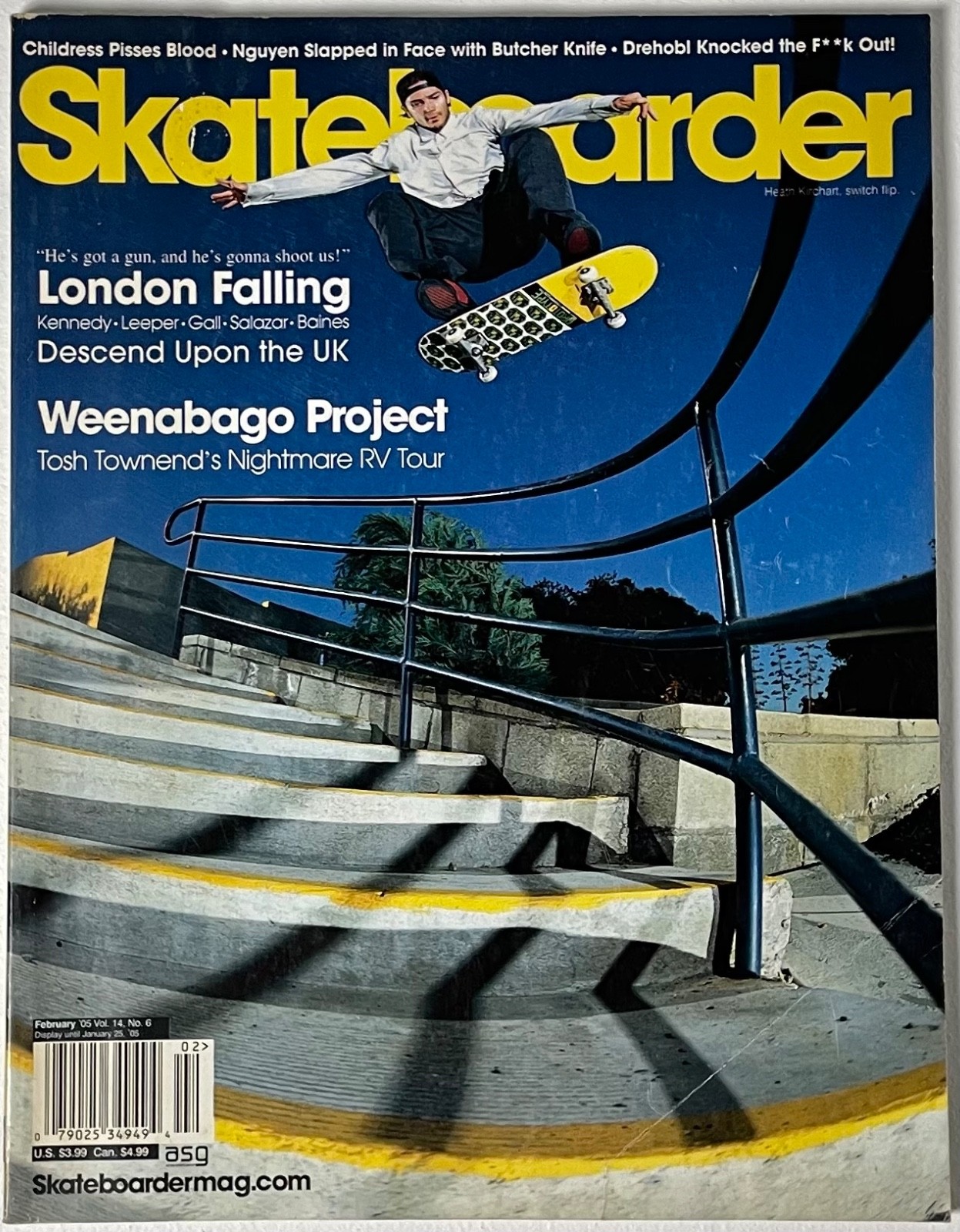 Skateboarder Magazine February 2005 Y2K Skate Magazine