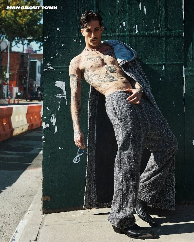 DAMIANO DAVID Man ABOUT TOWN Magazine Fall Winter 2024 NEW
