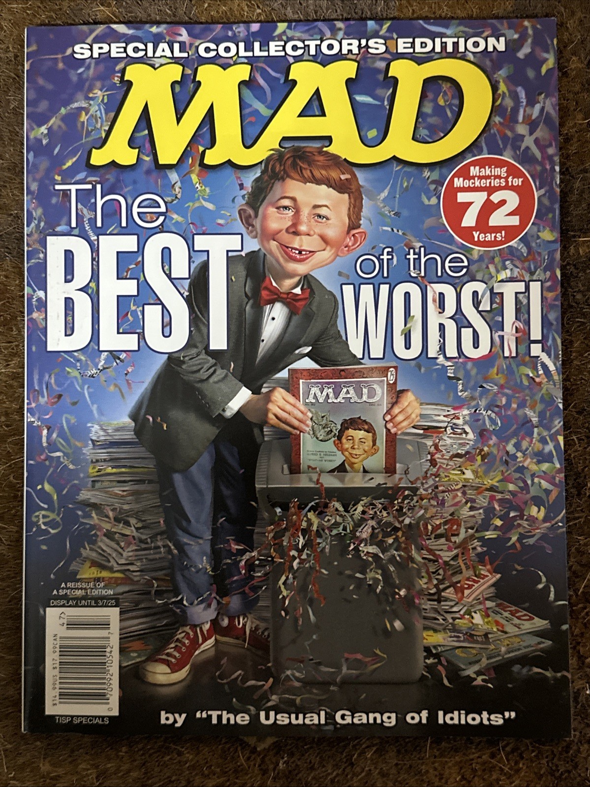 Mad Magazine Special Collector’s Edition March 2025 ~ The Best of the Worst