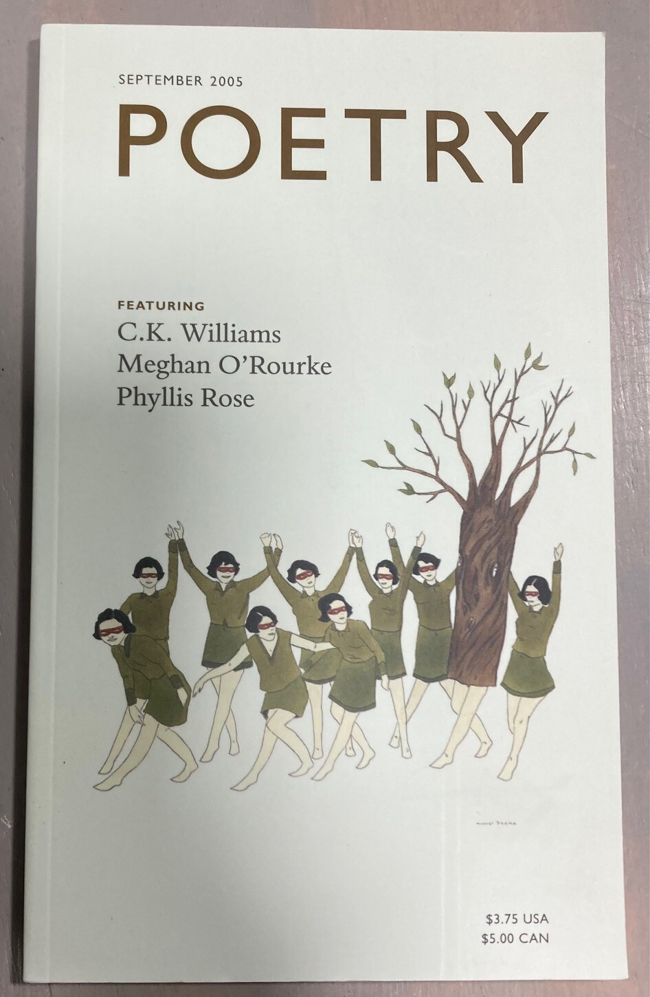 Poetry Volume CLXXXVI Number 5 September 2005 1st ed. Williams, Graham, Nelson