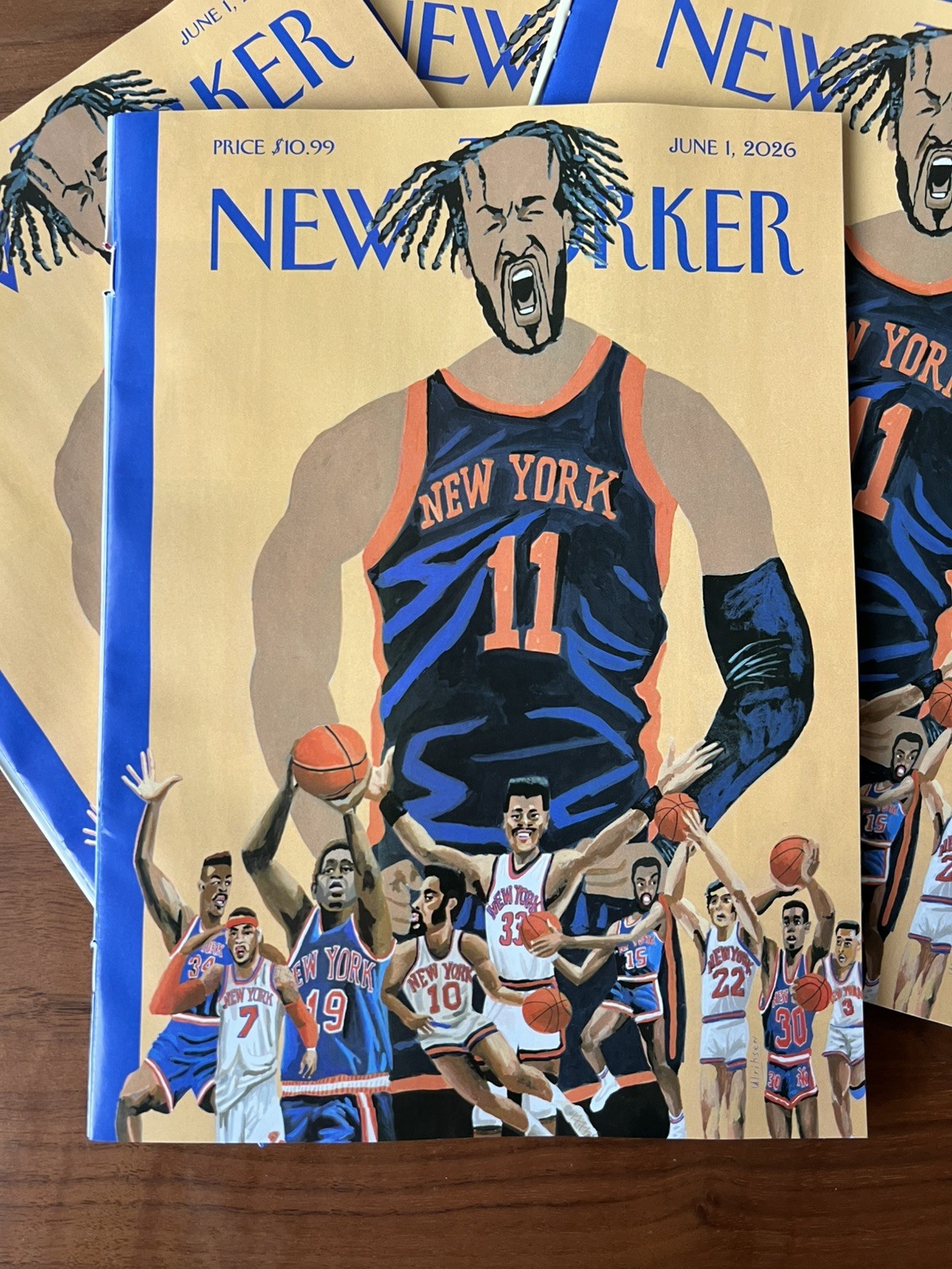 JALEN BRUNSON New Yorker NEW YORK KNICKS Kings/JUNE 1, 2026 🧡💙