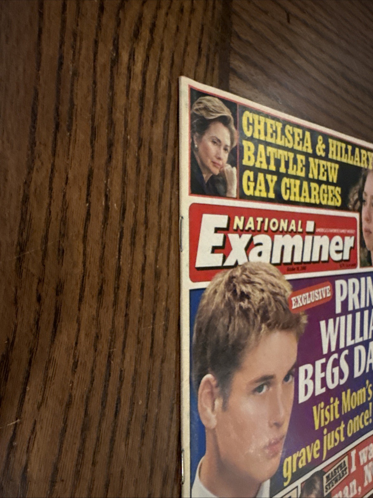 National Examiner Tabloid October 10, 2000 Vol. 37, No. 41 Prince William!!
