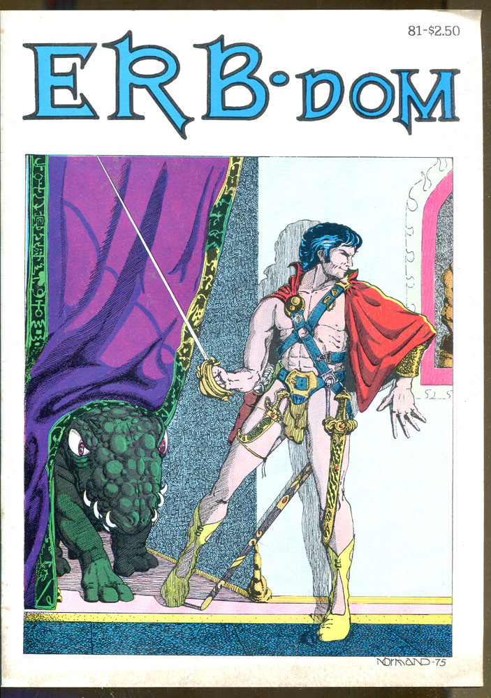 ERB-dom #81-1975-Edgar Rice Burroughs Fanzine-ERB and D.H. Lawrence