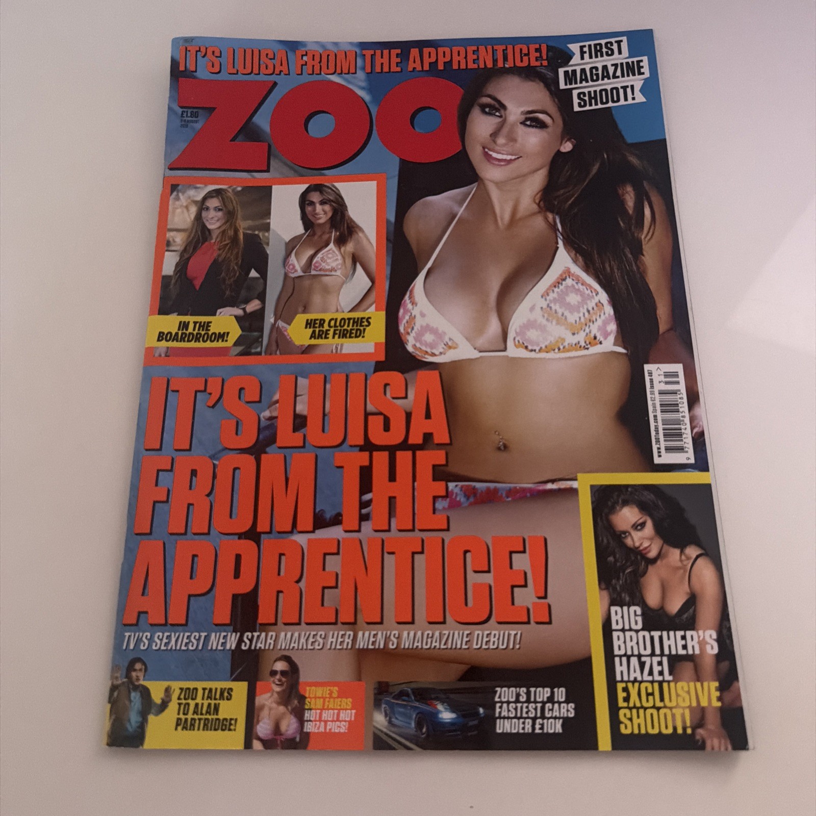 Zoo Magazine 2013 Issue 487 Luisa Zissman, Summer St Claire Hazel O’Sullivan VGC