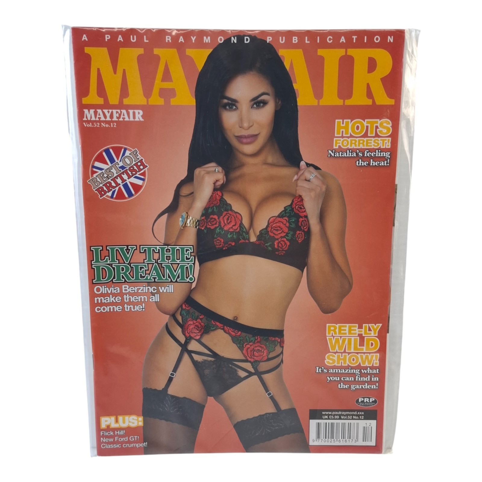 Mayfair Magazine Vol. 52 No. 12 2017 Olivia Berzinc NEW SEALED