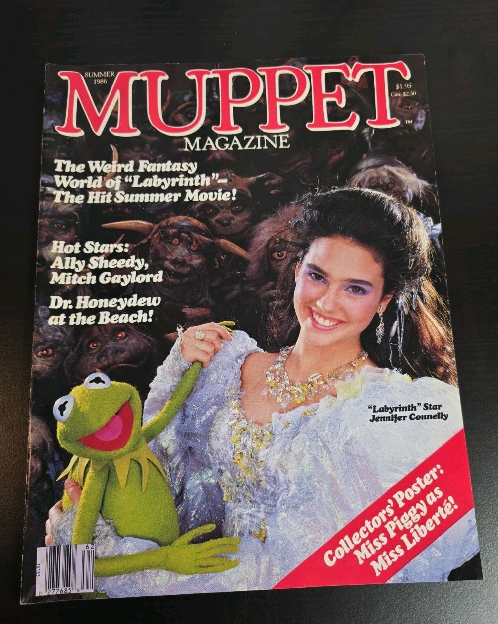 Muppet Magazine June 1986 Labyrinth Collector’s Edition Jennifer Connelly