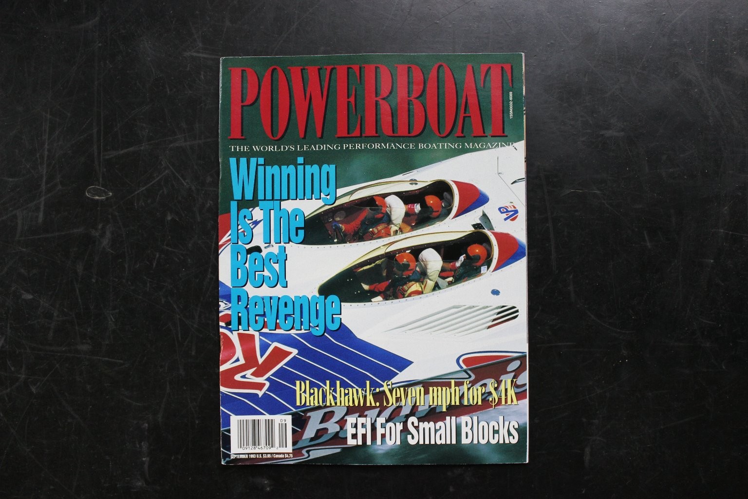 POWERBOAT Magazine Sept 1992 Performance Boating Ski Boats MerCruiser