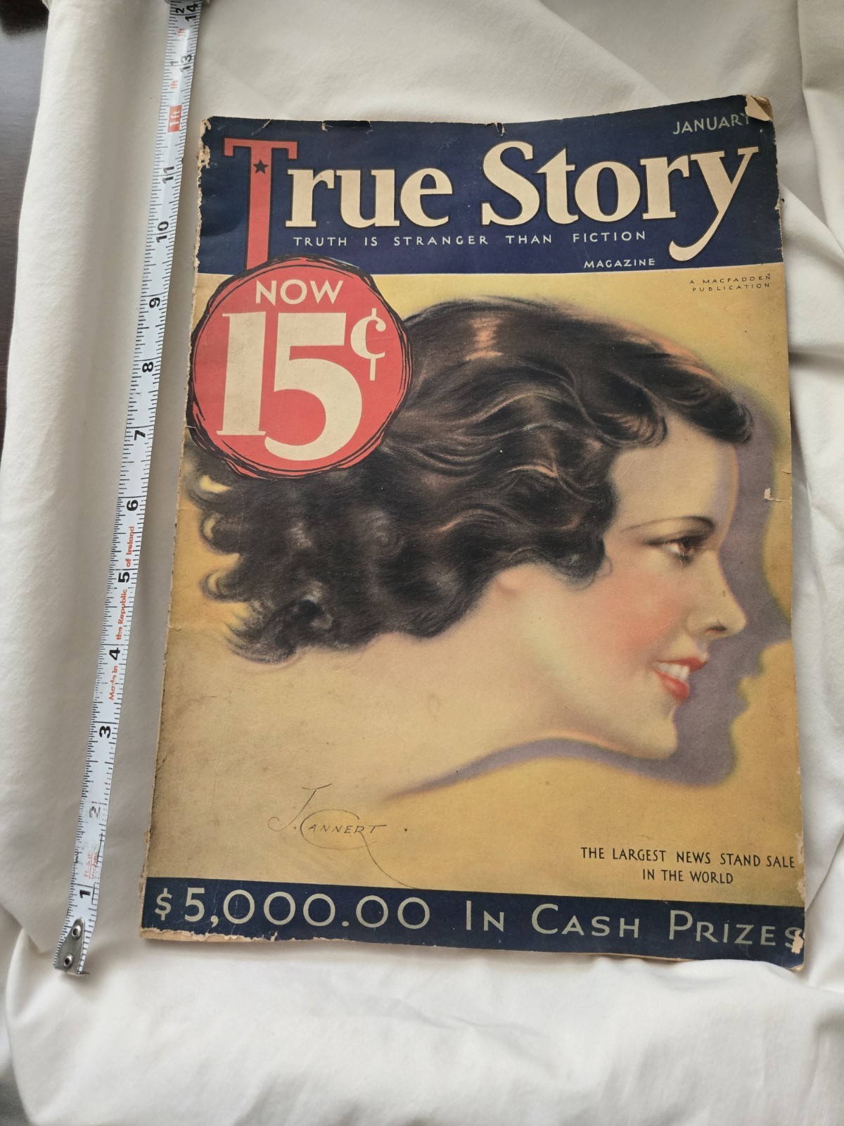 Jan., 1933 TRUE STORY w/GARY COOPER/MARY ASTOR CAMEOS)
