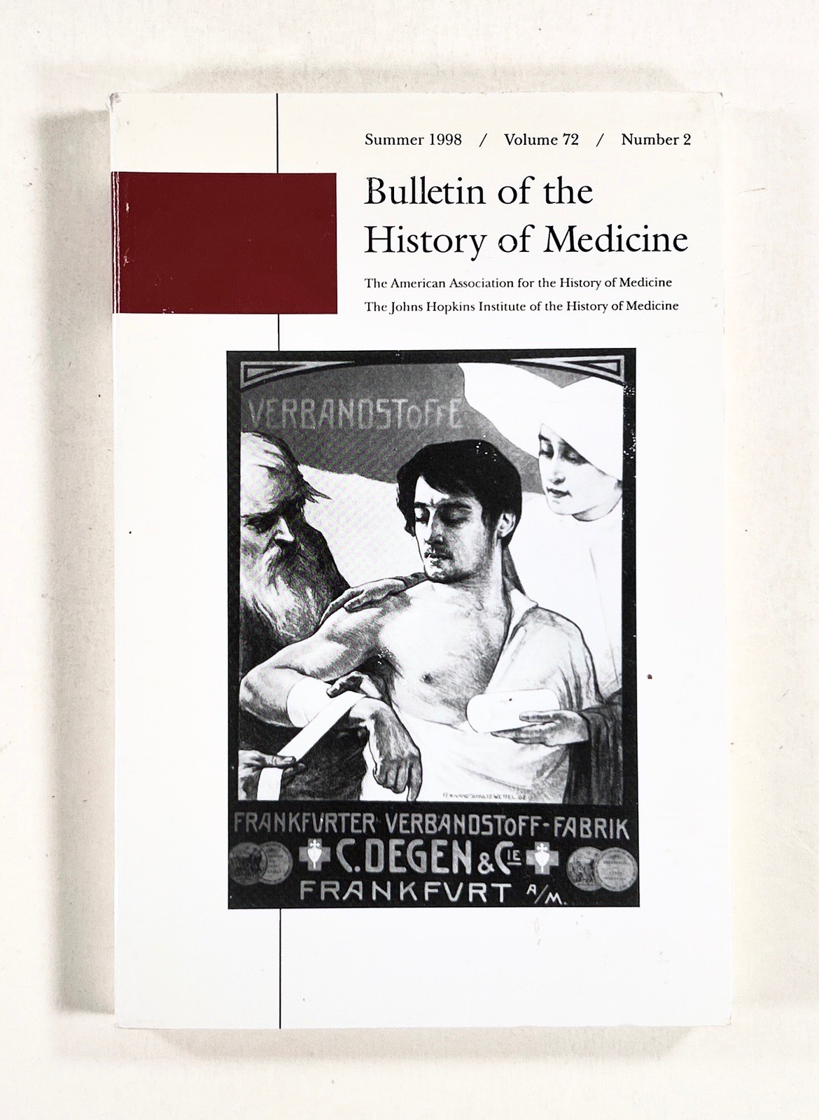 1998 #2 BULL. HISTORY OF MEDICINE 90s Alternative Medicine PHYSICIAN ASSISTANTS