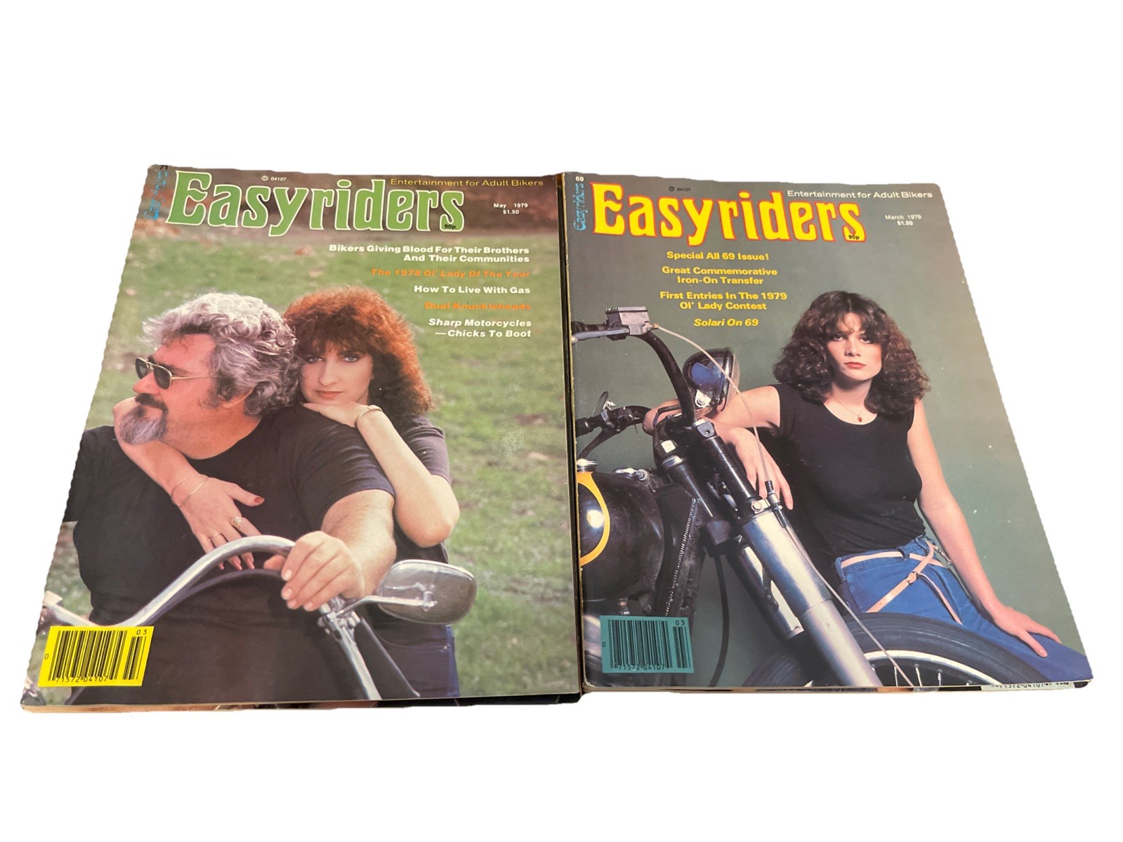 Easyriders Magazine 1979 Complete Full Year 12 Months Vintage Lot Willie Nelson