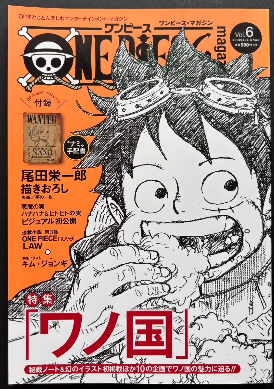 ONE PIECE Magazine Vol. 6 Wano Country Art Book Eiichiro Oda Used Japan