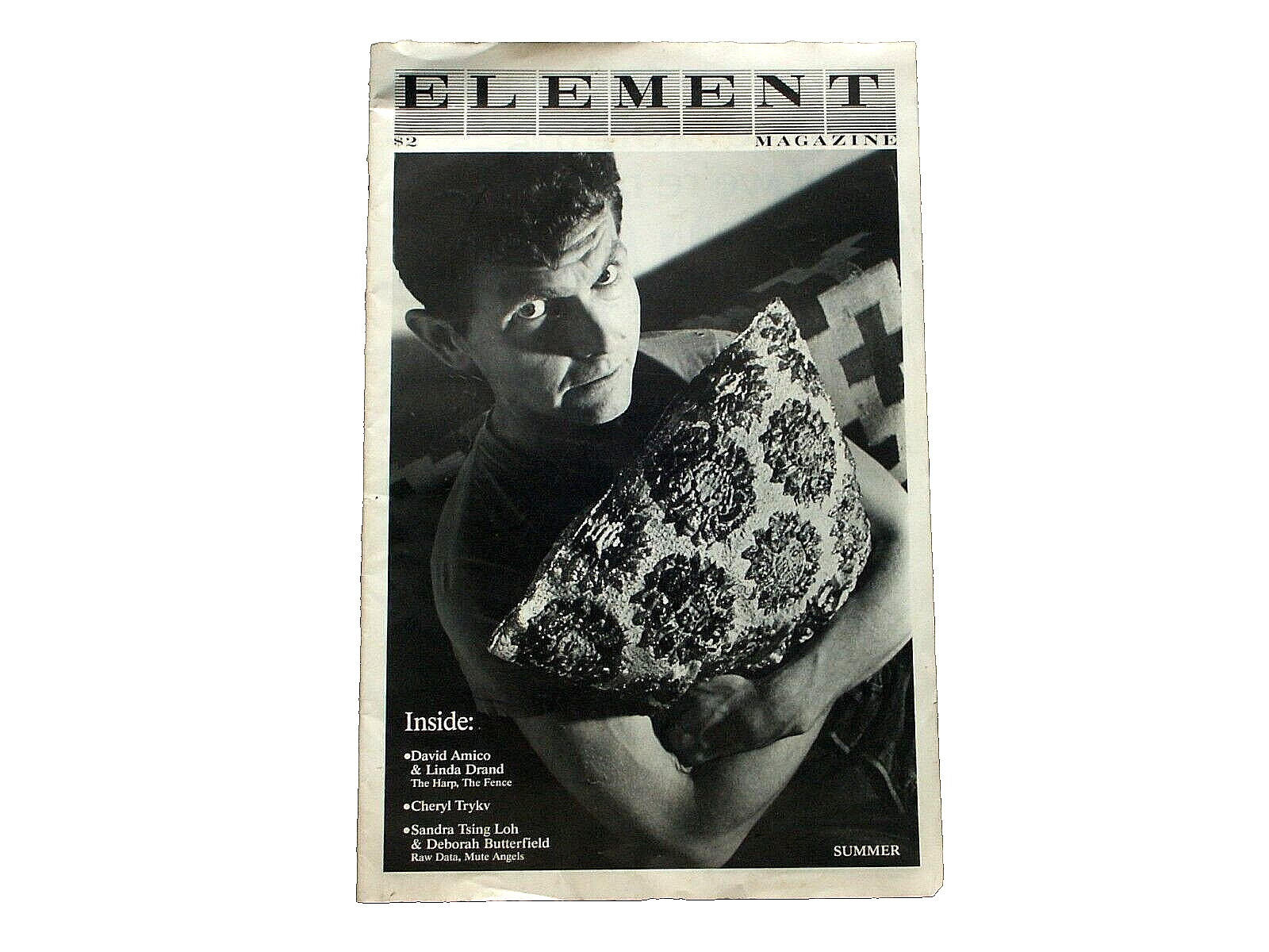 Element Magazine Summer 1986 Los Angeles Art Victor Henderson Poetry