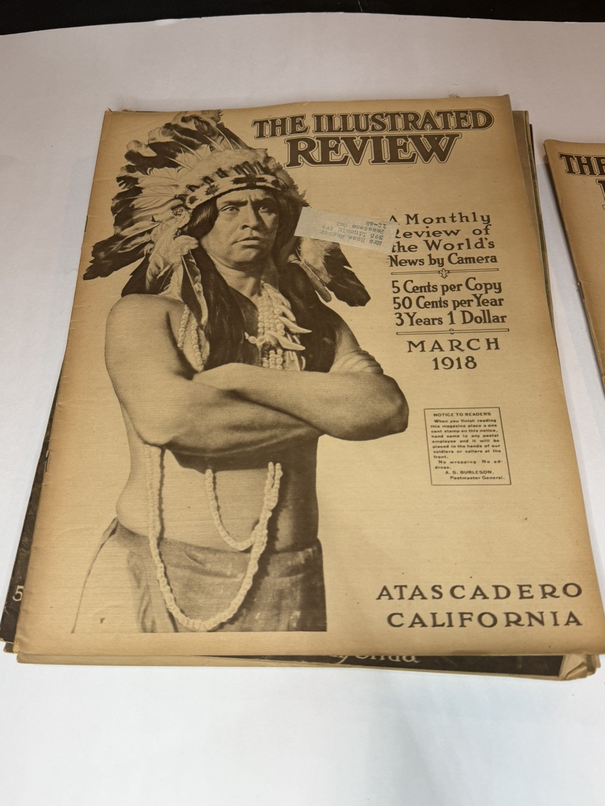 1918 The Illustrated Review Magazine Lot January – December + Free Issues
