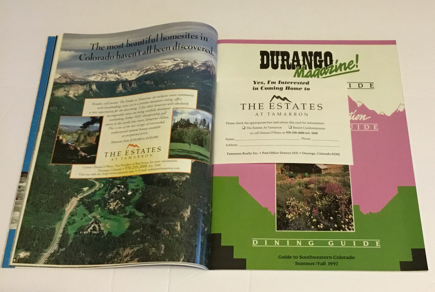 Vintage Summer/Fall 1997 Durango Magazine