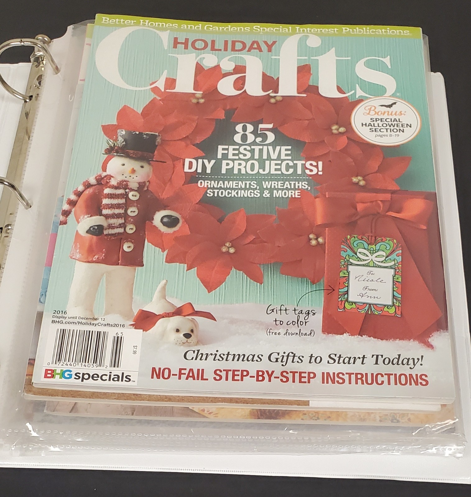 Set of 6 Craft and Quilting Magazines Including Holiday Crafts, Make It Yourself