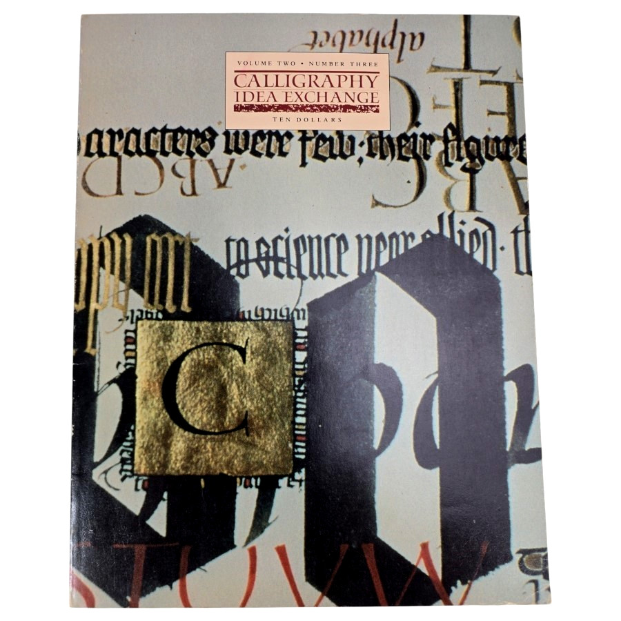 Calligraphy Idea Exchange Magazine Vol 2 1985 No. 3 Tutorial Instruction Paper