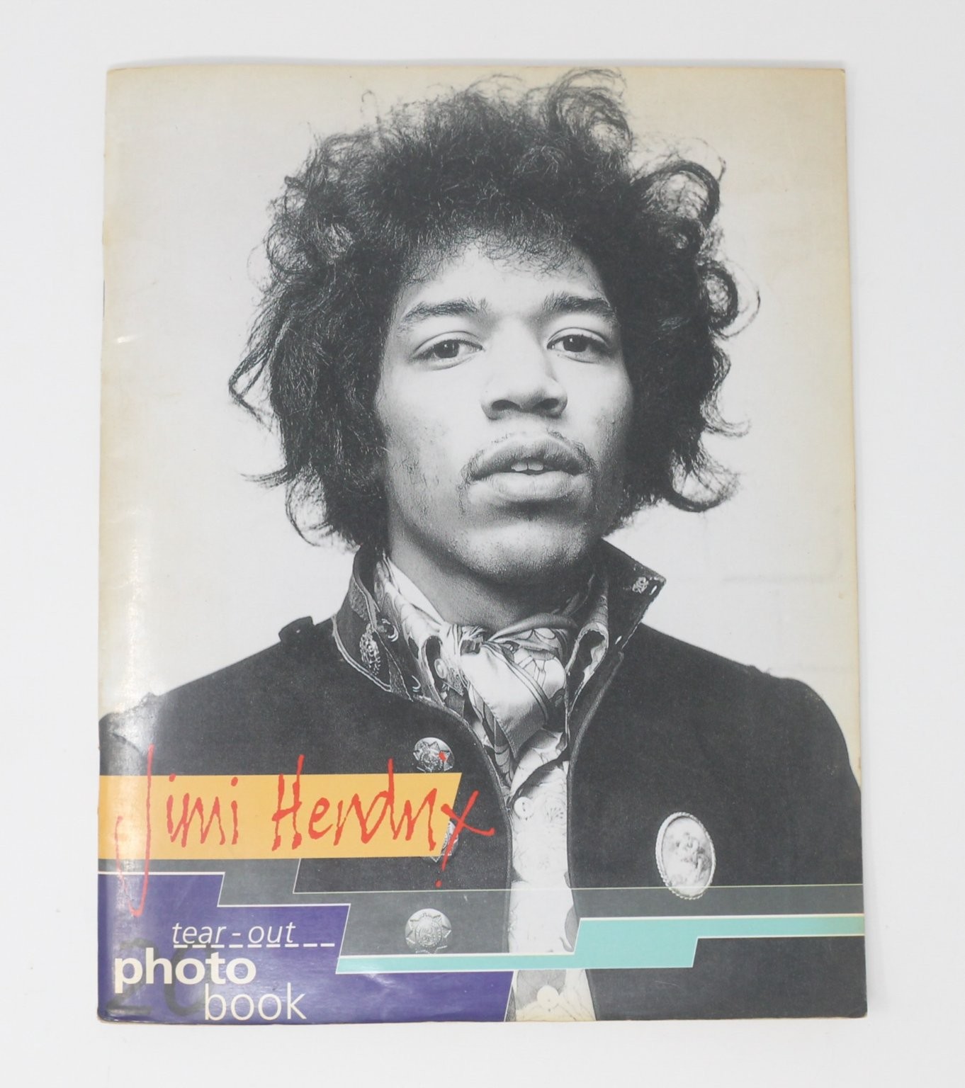 Jimi Hendrix Tear-Out Photo Book Magazine Music Icon Vintage Rock