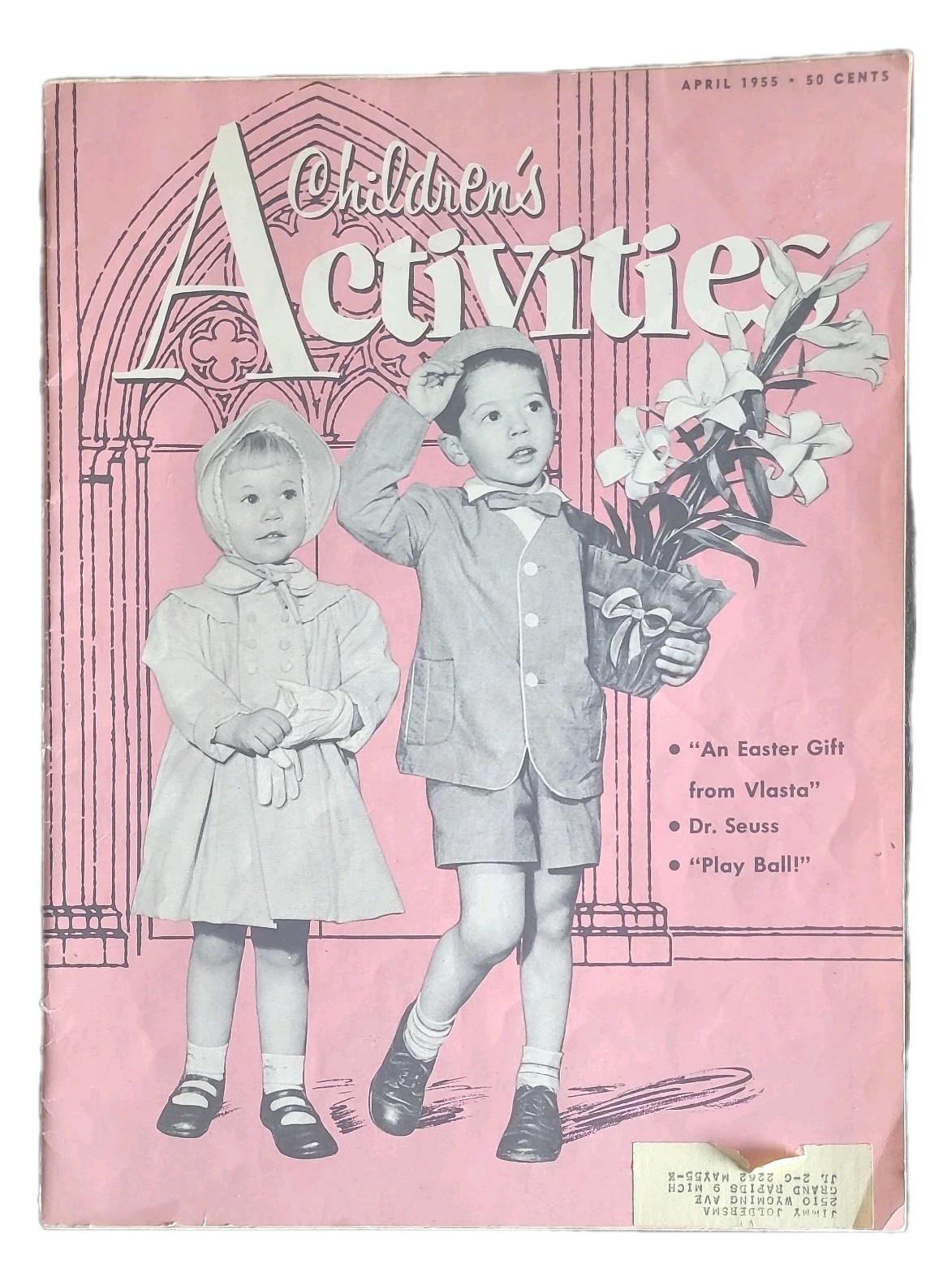 1955 April Vintage Children’s Activities Magazine