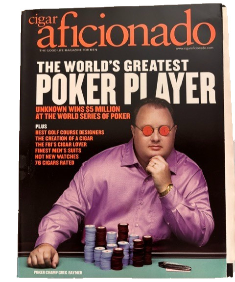 Cigar Aficionado October 2004 – Poker