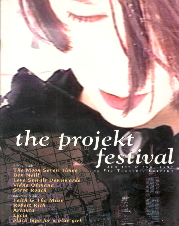 The Projekt Festival Chicago 1997 Collectors guidebook – Faith and the Muse +CD