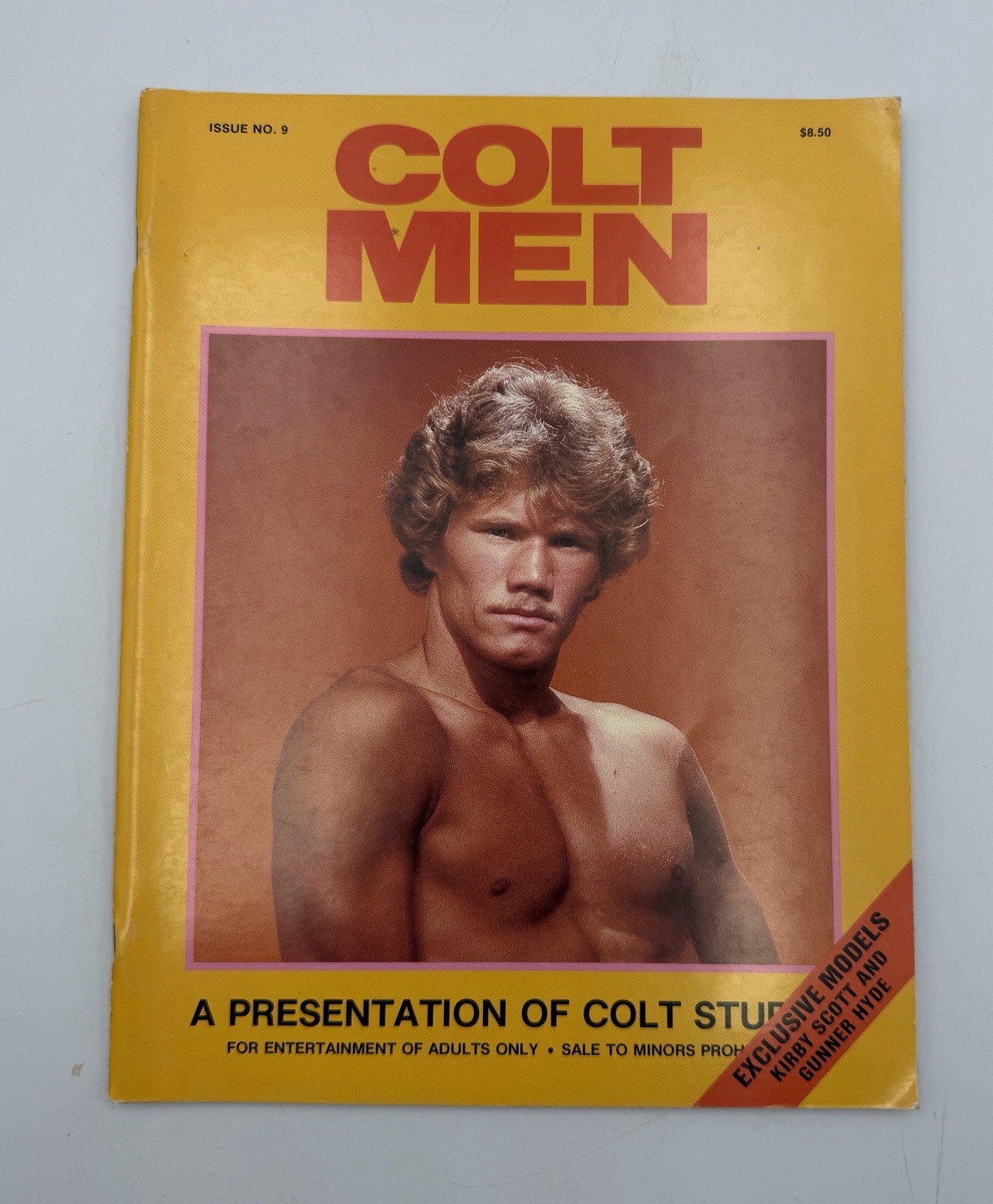 Colt Men Issue No. 9 Magazine, Vintage Gay. RARE!! COLT STUDIO / Jim French