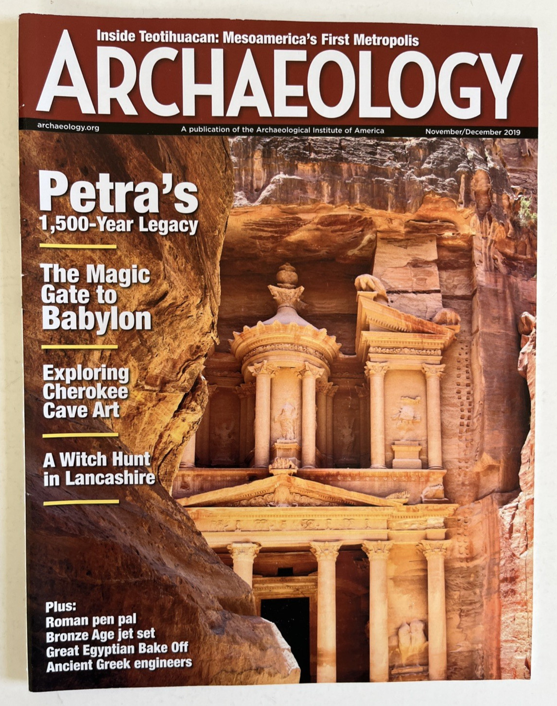 11 Misc Issues Archeology Magazine Lot (2016, 2018, 2019)