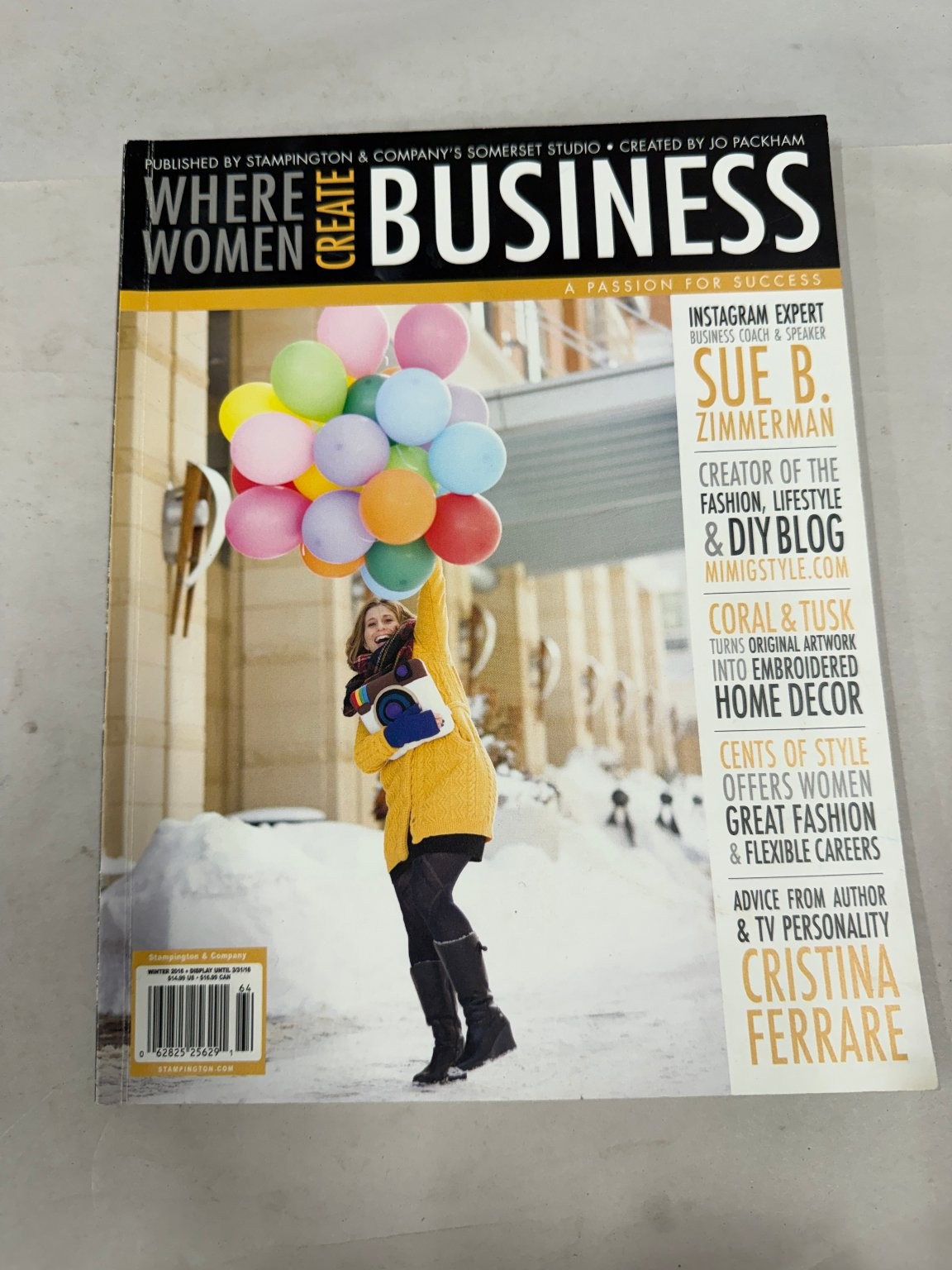 Where Women Create Business Winter 2018 Magazine Entrepreneur Lifestyle