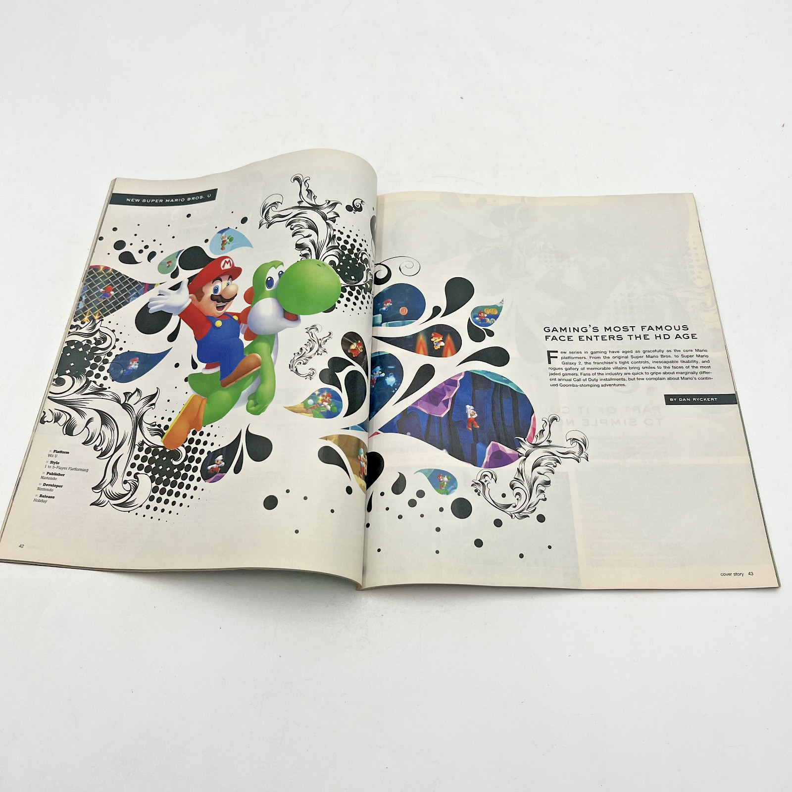 Game Informer Issue No. 234 New Super Mario Bros. U Magazine