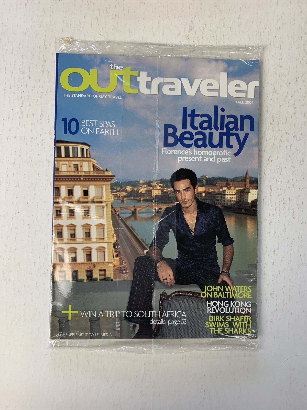 The Advocate August 2004 Antonio Sabato Jr Colin Farrell DOUBLE ISSUE