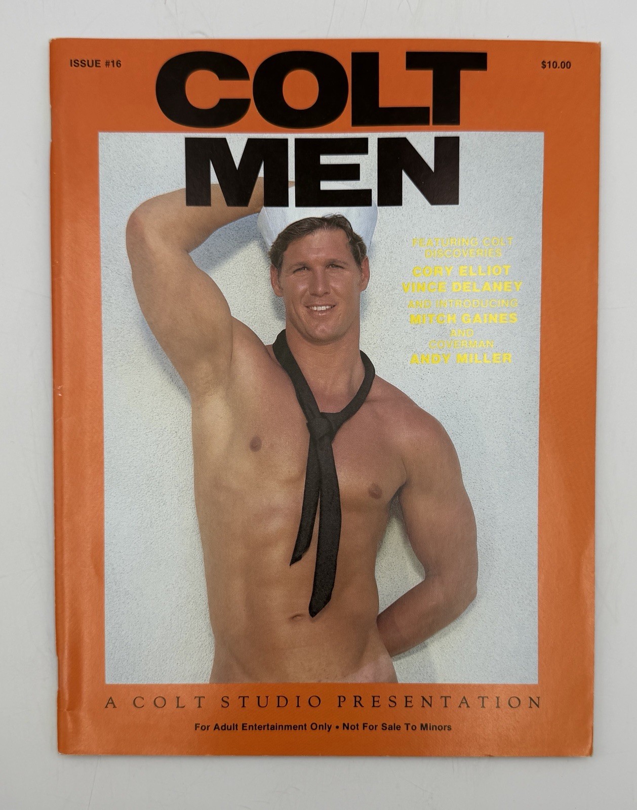 Colt Men Issue No. 16 Magazine, Vintage Gay. RARE!! COLT STUDIO / Jim French